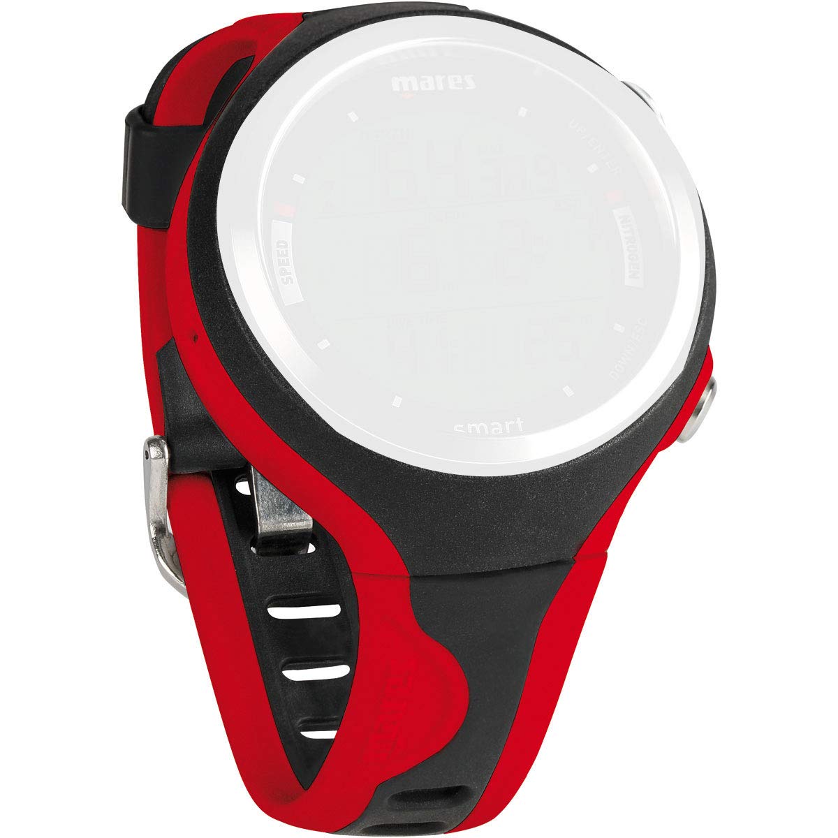 Mares Smart Watch Dive Computer Wrist Strap (Black/Red)