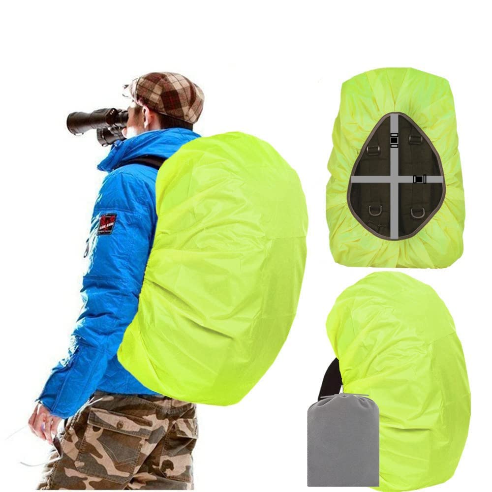 Joy Walker Waterproof Backpack Rain Cover For (15-90L) (Light Green, Small (For 15-25L Backpack))
