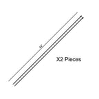 Mvp Sport Golf Alignment Rods (Morodz) Training Aid 2-Pack (Blue)