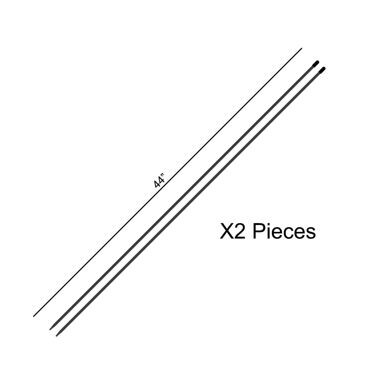 Mvp Sport Golf Alignment Rods (Morodz) Training Aid 2-Pack (Blue)