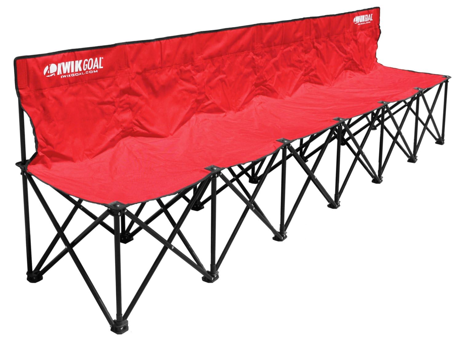 Kwik Goal 6-Seat Kwik Bench - Red