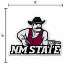 Rico Industries Ncaa New Mexico State Aggies Primary Shape Cut Pennant - Home And Living Room D  Cor - Soft Felt Ez To Hang