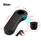 Roykaw Golf Cart Armrest With Cup Holder Compatible With Ezgo Club Car Yamaha - Upgrade Support Frame/No Drilling Required - Jus
