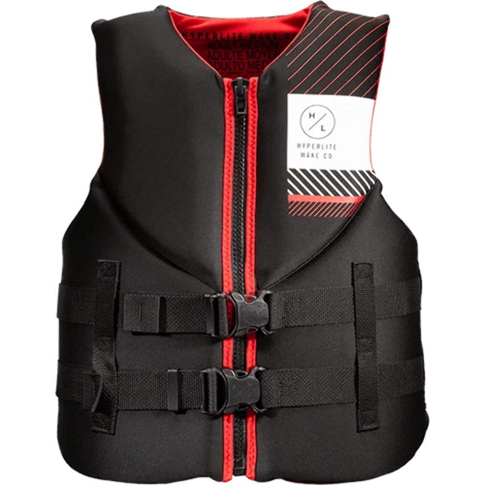Hyperlite Men'S Indy Life Jacket - Black/Red - 2Xl