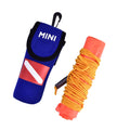 Inflatable Safety Sausage Tube, Scuba Surface Marker Buoy Diving Underwater Signal Flag Tube Snorkeling Storage Bag Dive Reel Hi