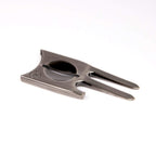 Golf Divot Repair Tool. Golf Ball Marker. Birdicorn 6-In-1 Golf Divot Tool (Heavy Silver)