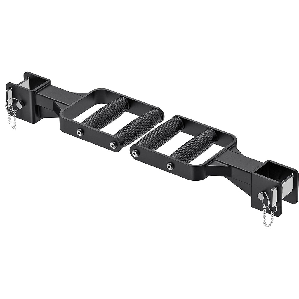 Kipika Muti-Grip Dip Bars Attachment For 2'' X 2'' Power Rack, Wide & Narrow Grip Handles Squat Rack Dip Accessories For Home Gy