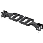 Kipika Muti-Grip Dip Bars Attachment For 2'' X 2'' Power Rack, Wide & Narrow Grip Handles Squat Rack Dip Accessories For Home Gy