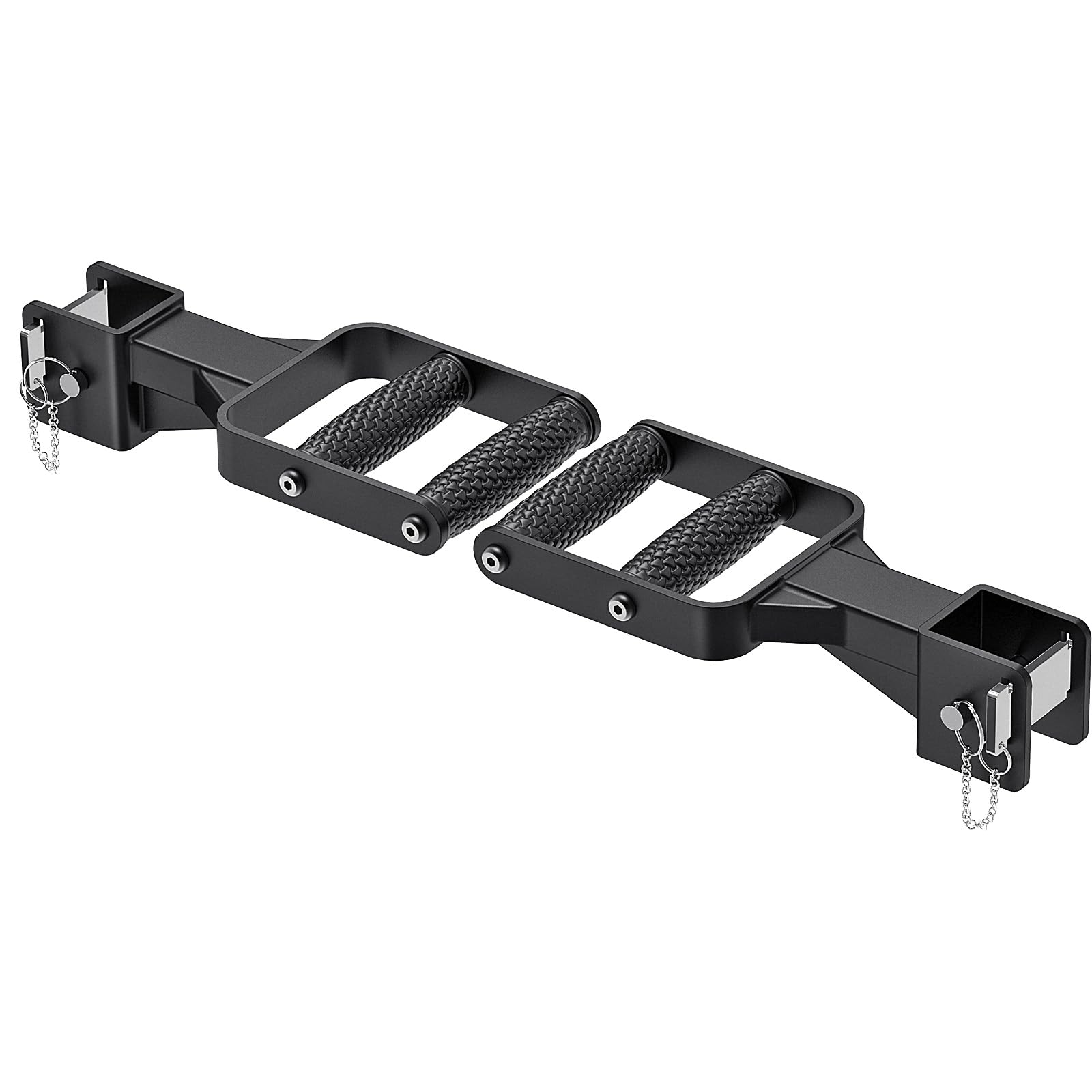 Kipika Muti-Grip Dip Bars Attachment For 2'' X 2'' Power Rack, Wide & Narrow Grip Handles Squat Rack Dip Accessories For Home Gy