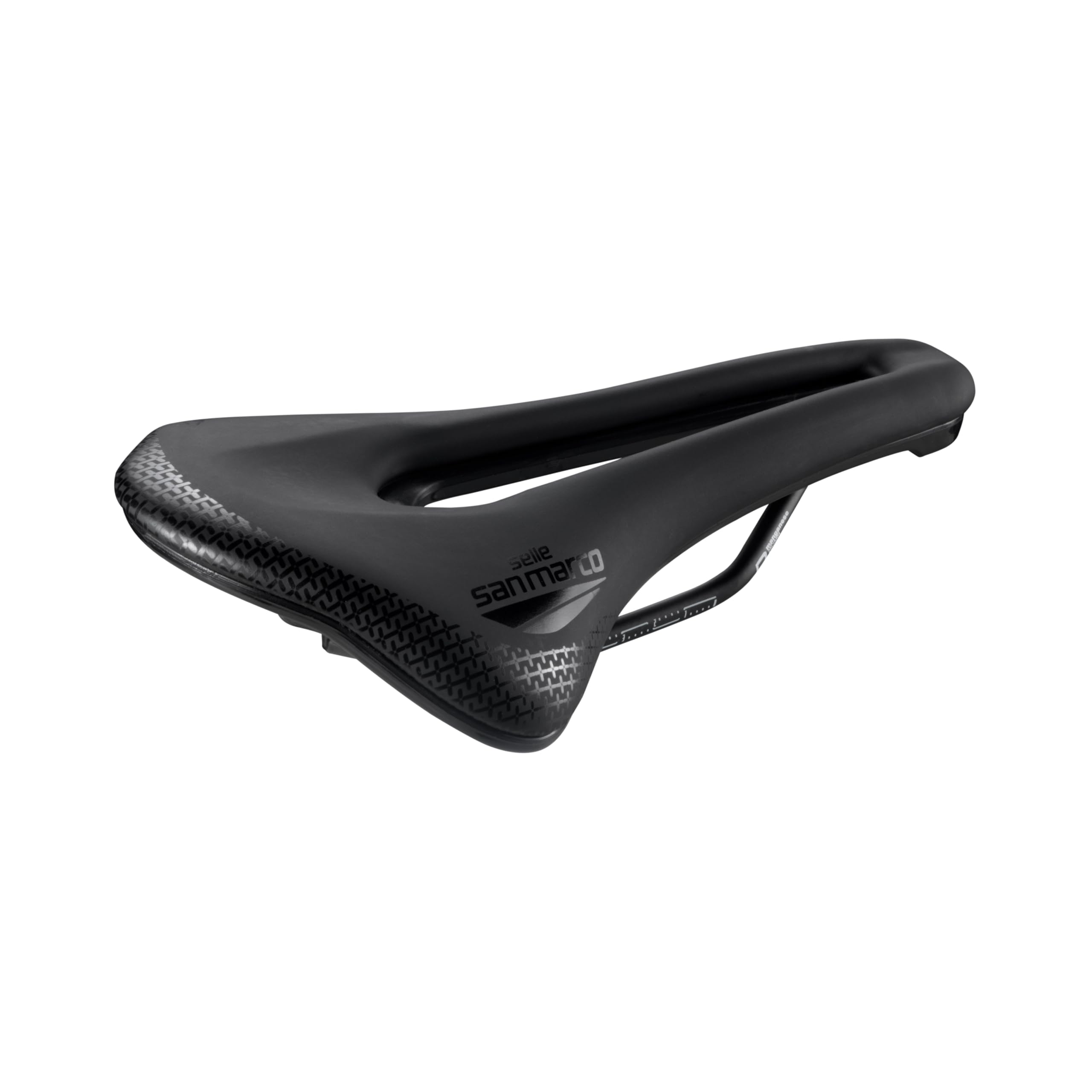Cela Sanmarco 291MW701 Bicycle Saddle, SHORTFIT 2.0 Comfort Open Dynamic Wide