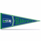 Rico Industries Nfl Football Seattle Seahawks Retro - Alt 12'' X 30'' Felt Wall D  Cor Pennant - Great For Home/Bed Room/Man Cav