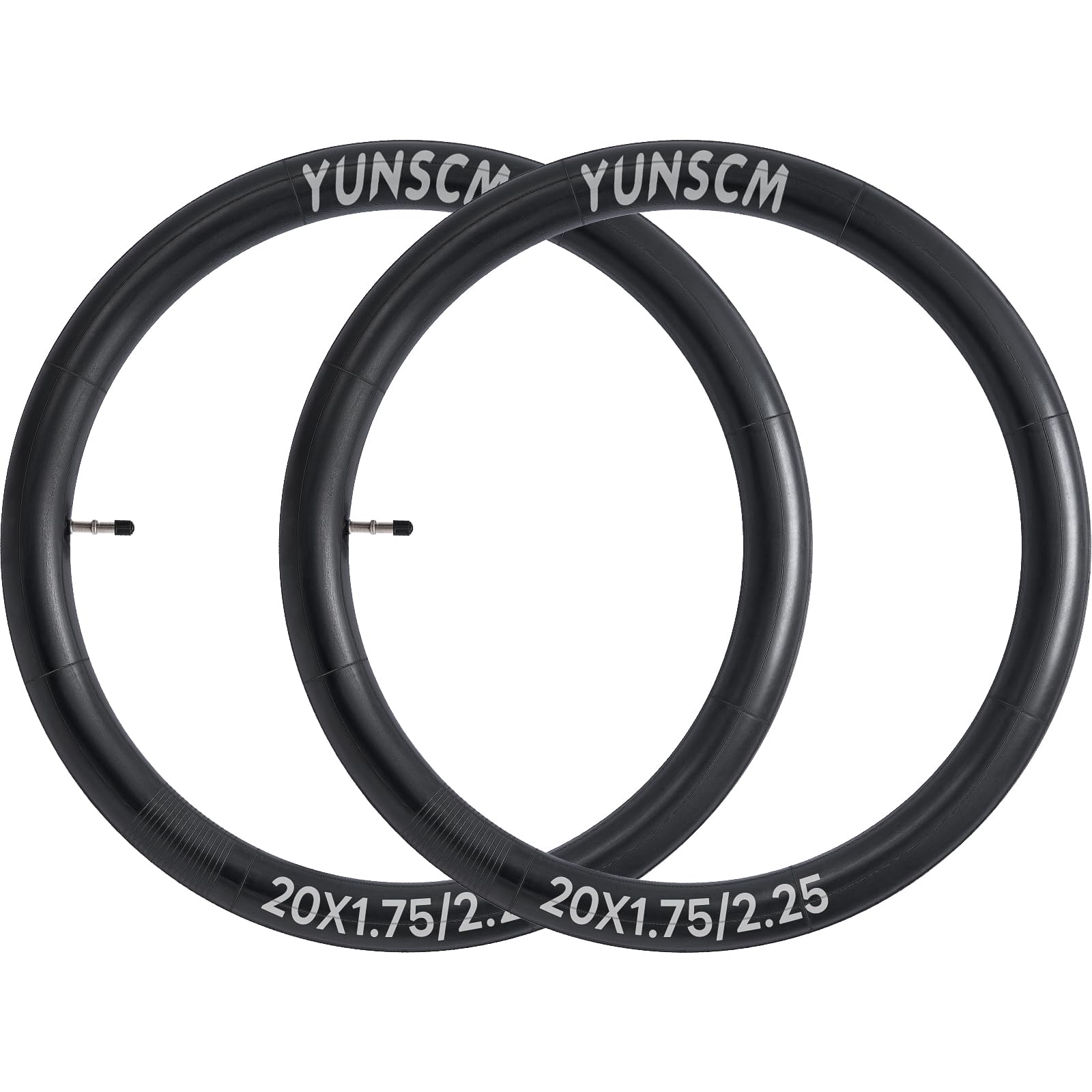 2-Pack 20 Bike Tubes 20X1751952125 Tr4A-34L Valve 20 Bicycle Tubes Compatible With 20 X 175 20 X 190 20 X 195 20 X 20 20 X 210 2