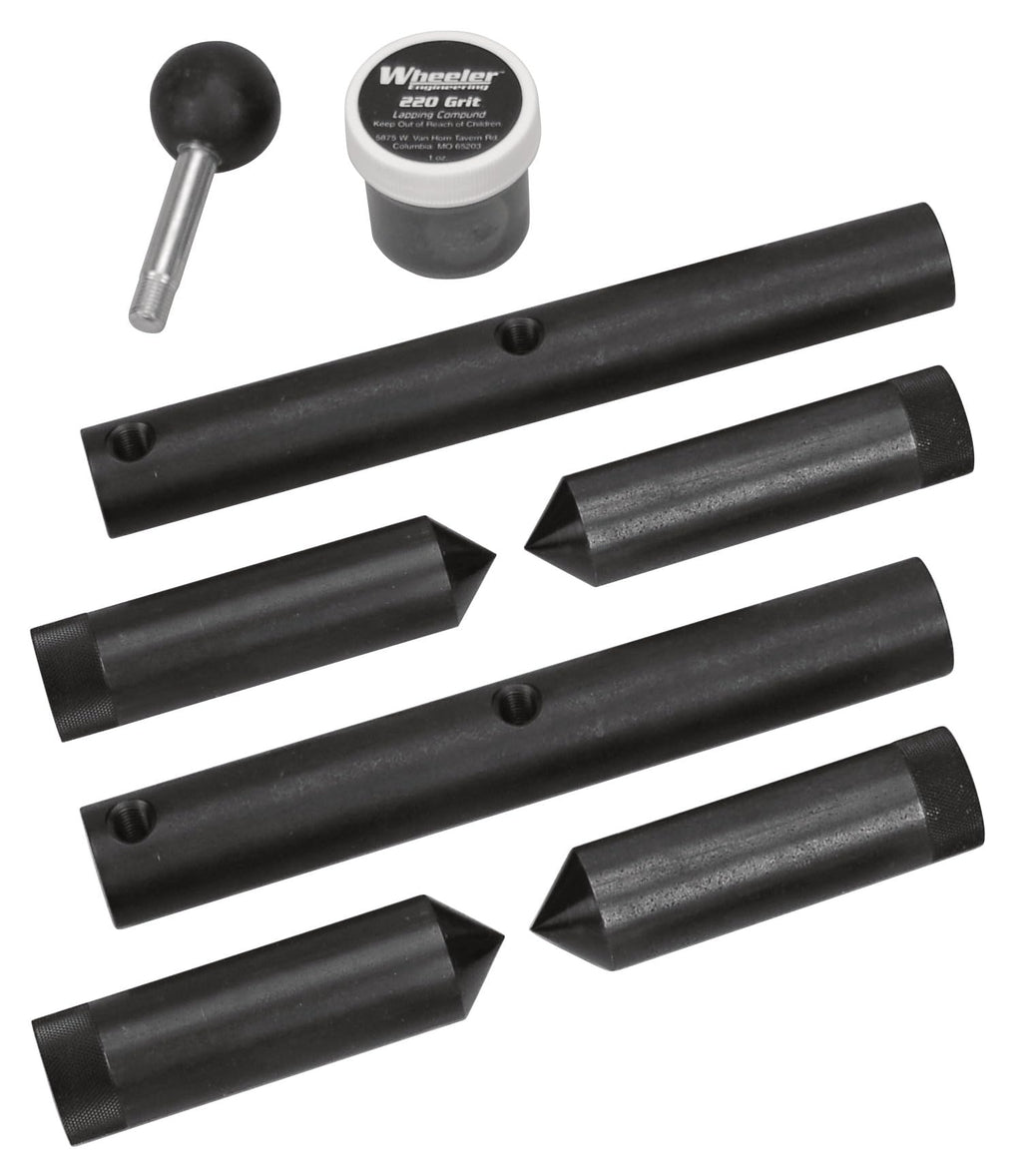 Wheeler Scope Ring Alignment and Lapping Kit Combo, 1 Inch and 30mm Lapping Bars, Compound for Scope Mounting and Leveling
