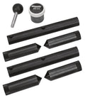 Wheeler Scope Ring Alignment and Lapping Kit Combo, 1 Inch and 30mm Lapping Bars, Compound for Scope Mounting and Leveling