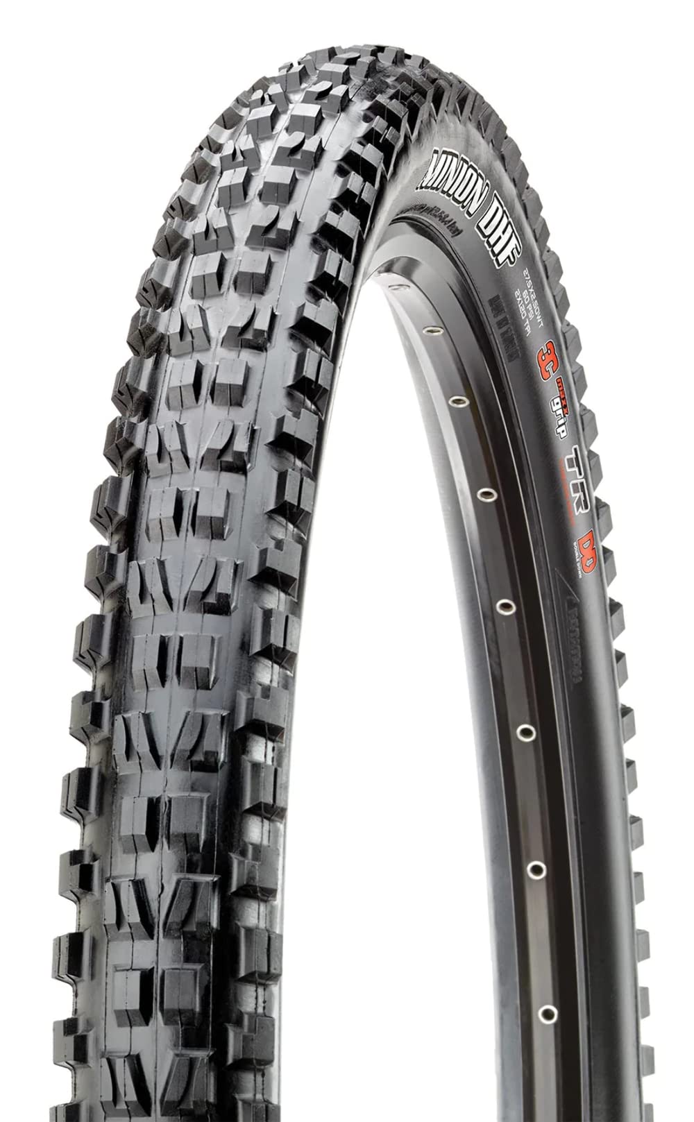 Maxxis - Minion Dhf Tubeless Ready Bicycle Tire | 24 X 2.4 | Dual, Exo, Wide Trail | Black