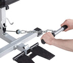 Gdlf Lat Pull Down Machine Low Row Cable Fitness Exercise Body Workout Strength Training Bar Machine