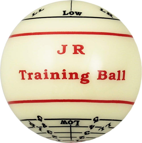 Aramith Jim Rempe Training Cue Ball 2-1/4'' Regulation Size Billiard Pool Ball With Instruction Manual Learn To Play Better