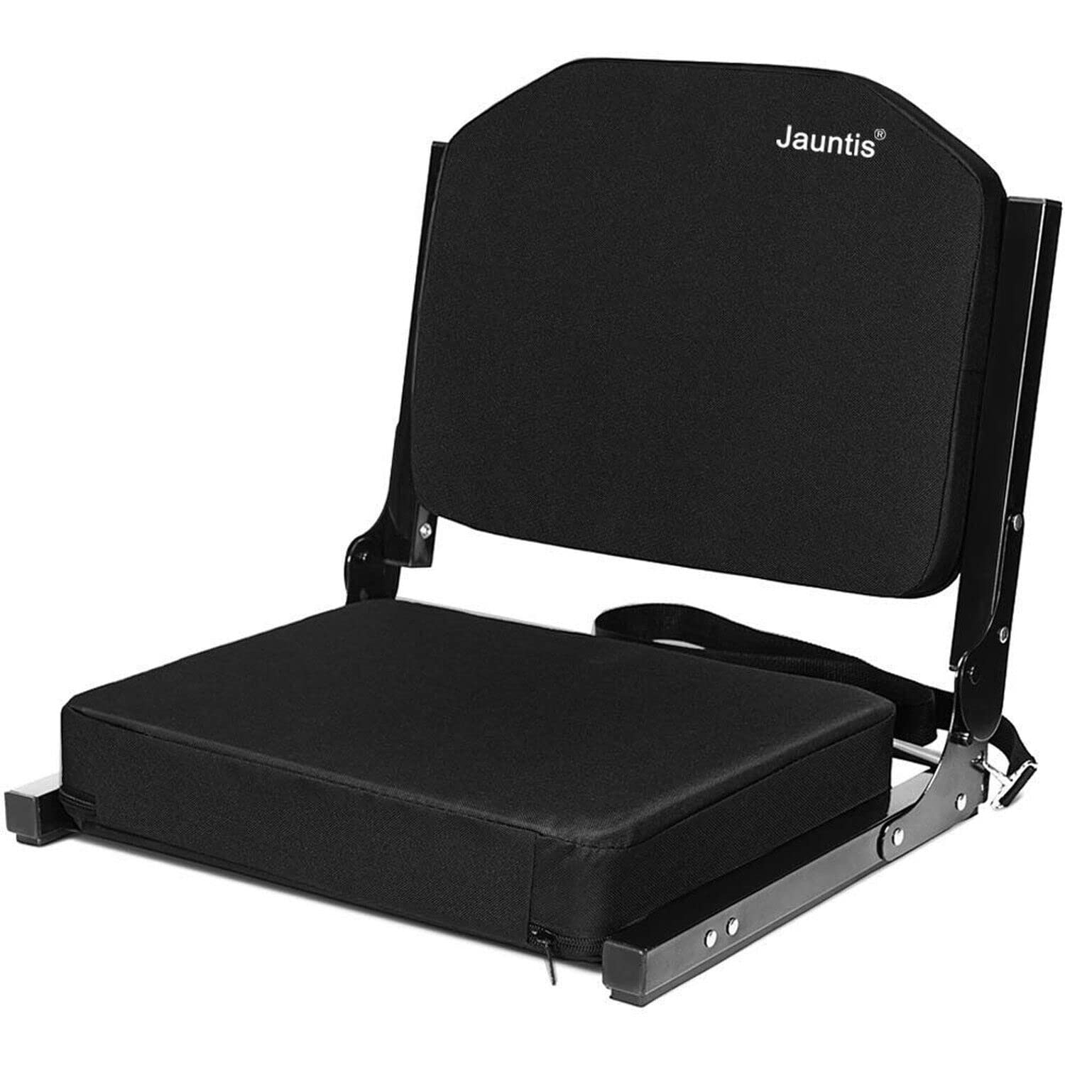 Jauntis Stadium Seats For Bleachers, Bleacher Seats With Ultra Padded Comfy Foam Backs And Cushion, Wide Portable Stadium Chairs