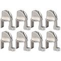 Boat Fender Clips, Adjustable Pontoon Boat Square Rail Fender Cleats/Clips/Hangers For Pontoon Bumpers, Pontoon Boat Accessories