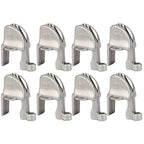 Boat Fender Clips, Adjustable Pontoon Boat Square Rail Fender Cleats/Clips/Hangers For Pontoon Bumpers, Pontoon Boat Accessories