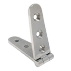 Nrc&Xrc Pair Of 316 Stainless Steel Marine Grade 6'' X 1'' Cast Strap Hinge For Boat