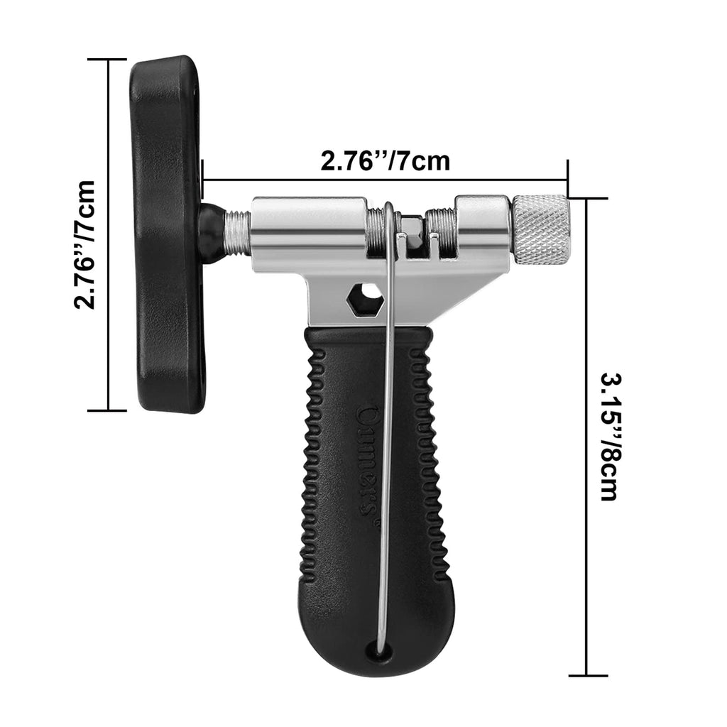 Oumers Bike Link Plier+Chain Breaker Splitter+6 Pairs Bicycle Missing Link, Chain Plier Quick Link Opener Remover Plier For 6/7/