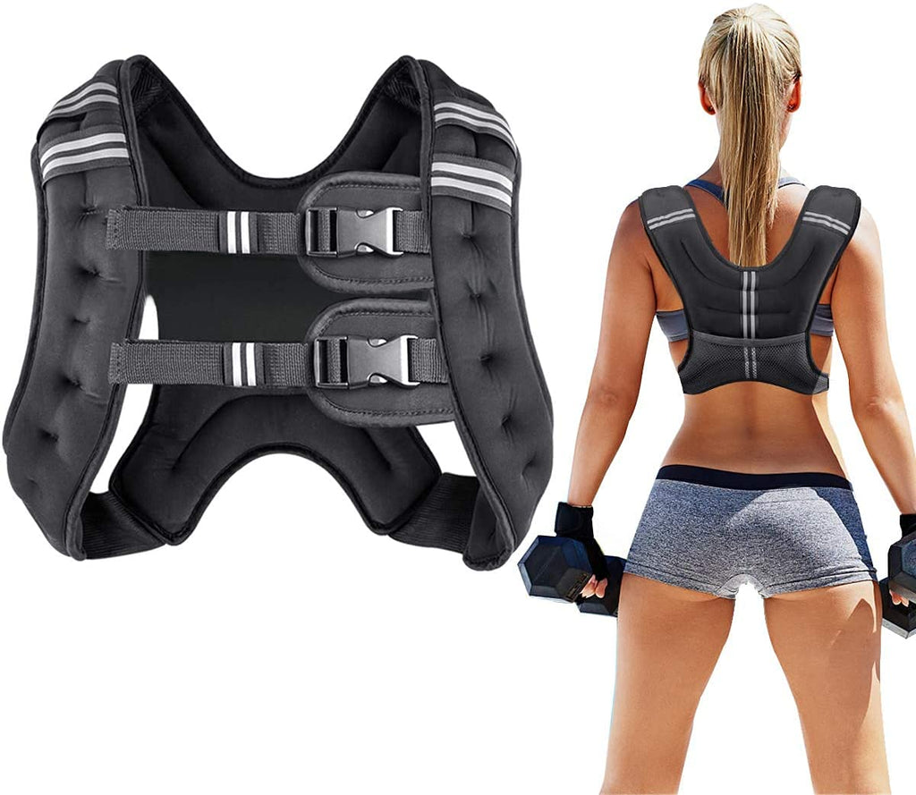 Prodigen Running Weight Vest For Men Women Kids 12 Lbs Weights Included, Body Weight Vests For Training Workout, Jogging, Cardio