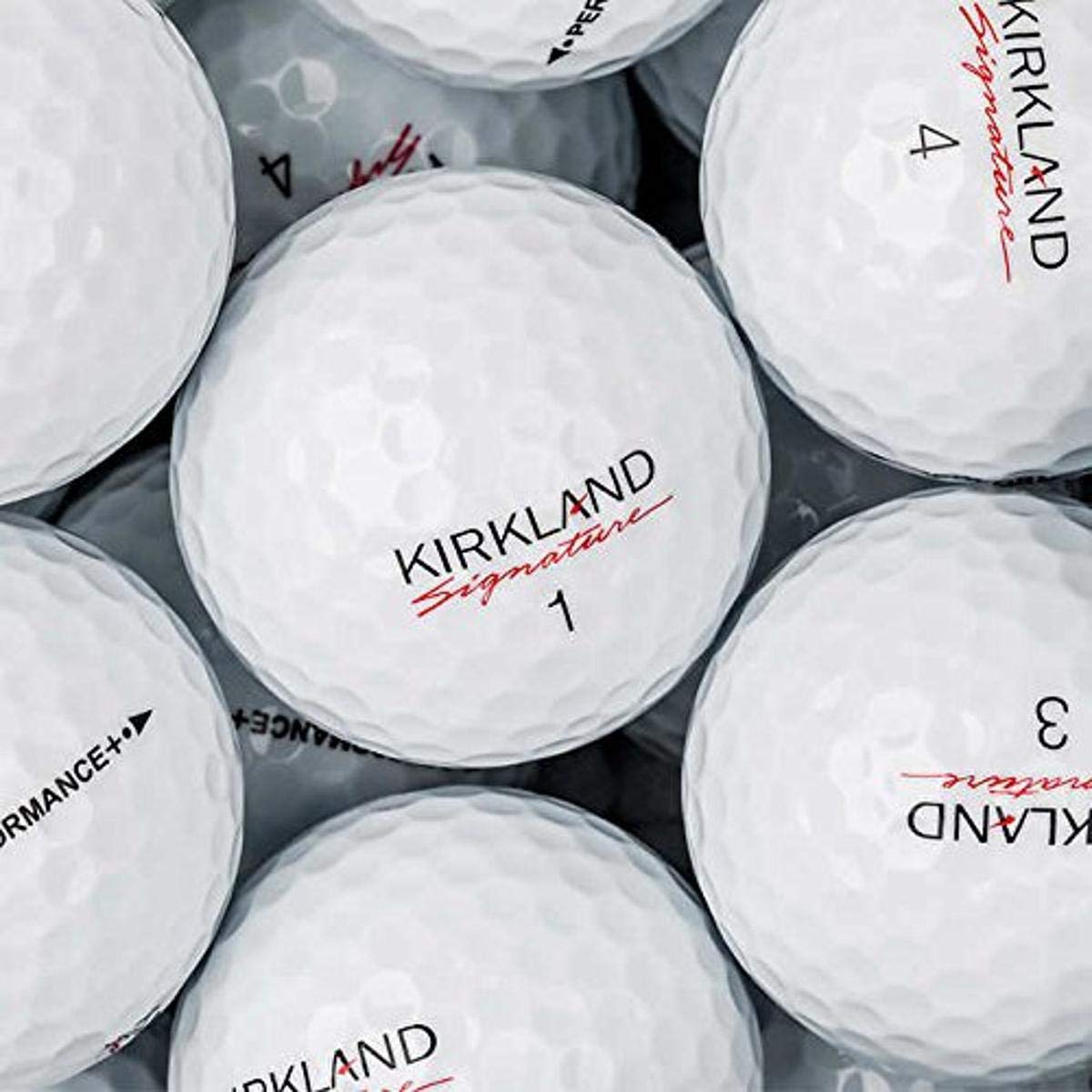 72 Kirkland Signature Performance Plus - Near Mint (Aaaa) Grade - Recycled (Used) Golf Balls,White