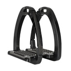 Acavallo Unisexs Charcoal Arena Safety Stirrup, One