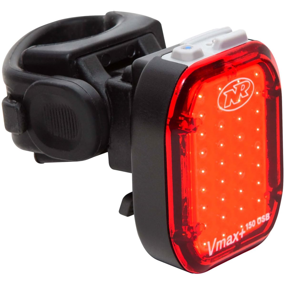 NiteRider Vmax+ 150 Lumens USB Rechargeable Bike Tail Light Powerful Daylight Visible Bicycle LED Rear Light Easy to Install Roa