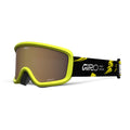 Giro Chico 2.0 Kids Snow Goggle Yellow Bolts - Amber Rose