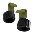 Zoomella 2X Weight Lifting Hooks Fitness Powerlifting Grips For Gym Powerlifts Liftups Green|Sporting Goods| Gloves Straps & Hoo