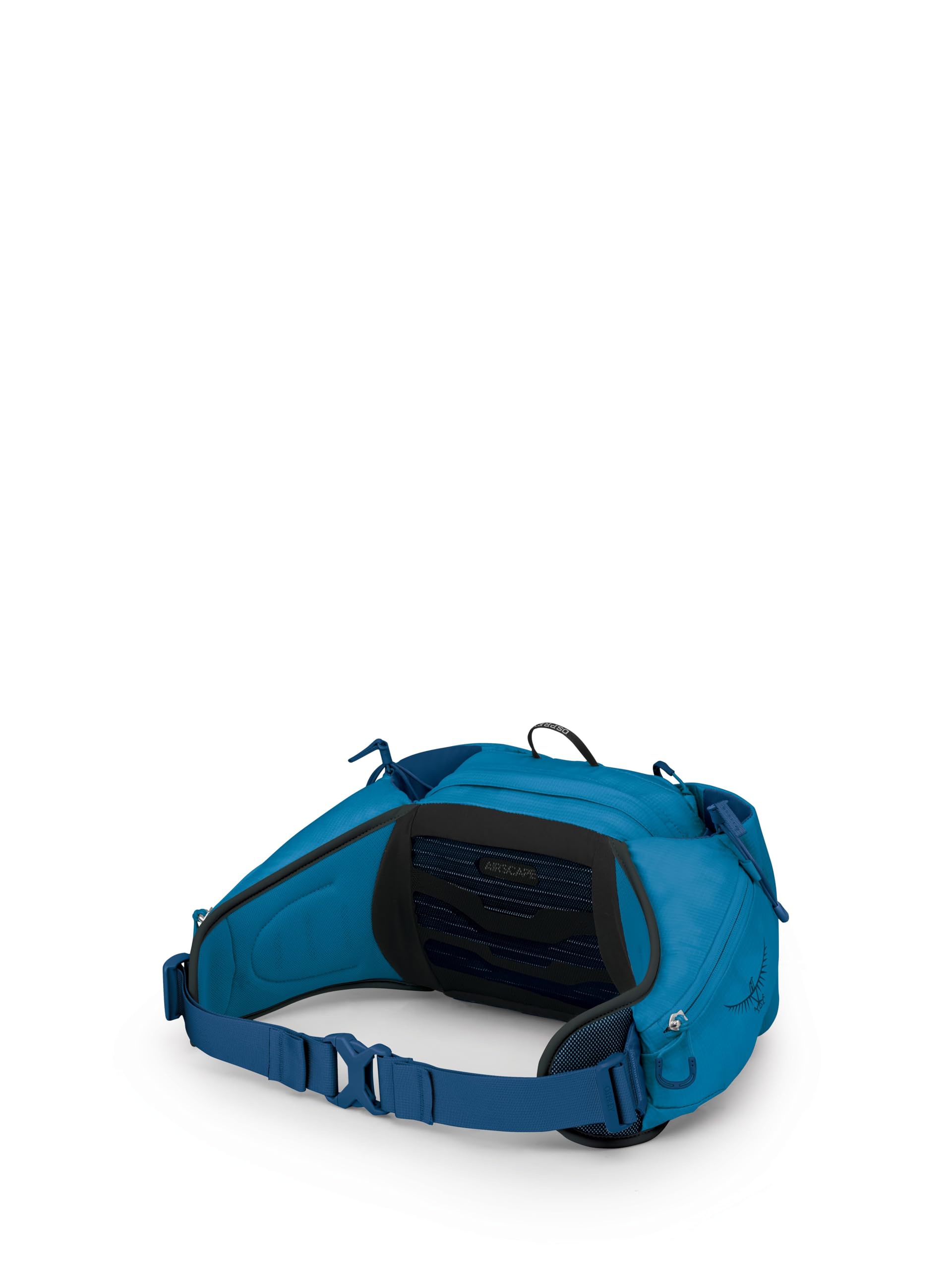Osprey Talon 6L Mens Lumbar Hiking Waist Pack - Fanny Pack with Water Bottle Holders, Scoria Blue/Night Shift