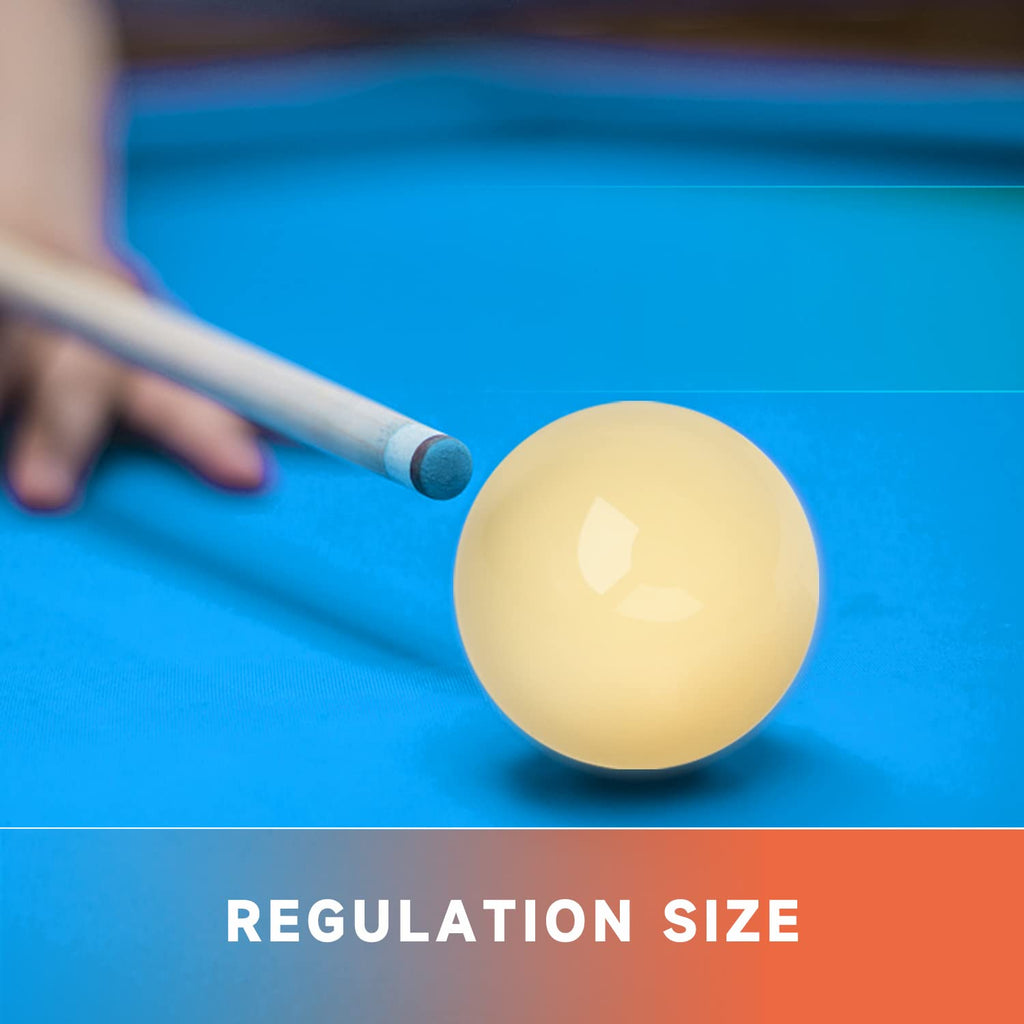 Gse 2-1/4'' Regulation Size Pool Cue Ball, Standard Billiard Cue Ball For Billiard Pool Table, Billiards Accessories
