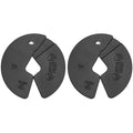 Micro Gainz Dumbbell Fractional 1.25lb Weight Plate, Ideal for Micro Loading, (Choose Color) 2 Piece Fractional Weight Plates, D
