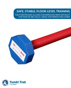 Tumbl Trak Forster Bar Skills Trainer,Blue 20 In X 5 In X 5 In