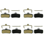 Fastrohy 4 Pairs Mtb Bike Bicycle Disc Brake Pads For Shimano Saint M810/M820 Zee 640