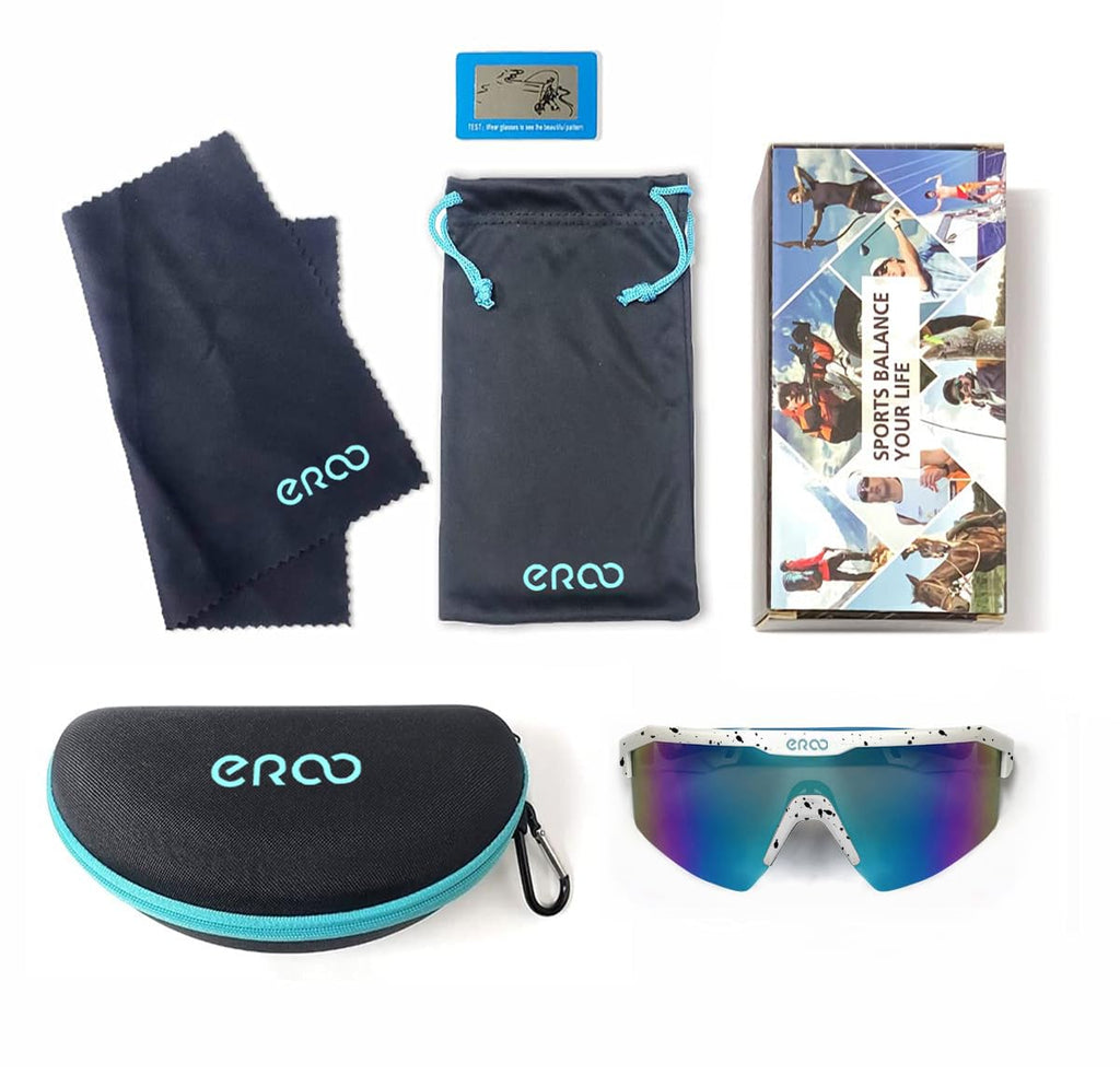 Eazyrun Polarized Small Baseball Sunglasses For Youth Women Kids, Running Cycling Soft Ball Outdoor Sports