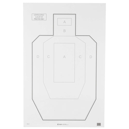 Action Targets IPSC-P IPSC Paper TRGT 100 Pack