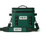YETI Hopper Flip 12 Portable Cooler, Black Forest Green