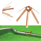 Videopup Golf Shims Brass Golf Shaft Adapter Shims For Steel Shaft .355 To.370 Golf Accessories 10Pcs Octopus