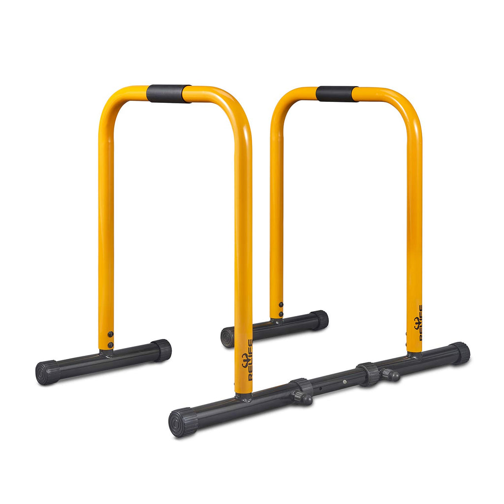 Relife Rebuild Your Life Dip Station Functional Heavy Duty Dip Stands Fitness Workout Dip Bar Station Stabilizer Parallette Push