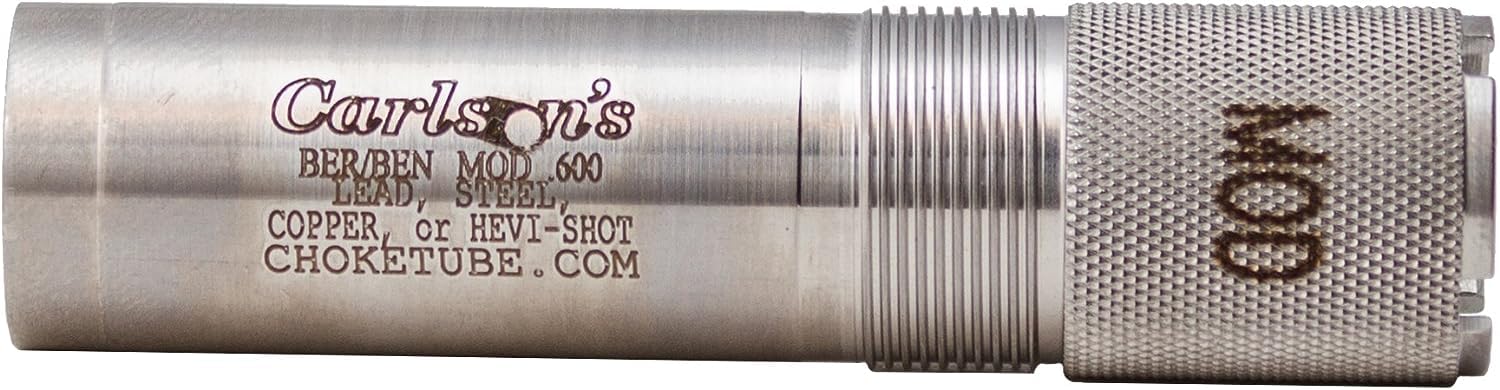 Carlsons Choke Tubes 20 Gauge Compatible For Beretta Benelli Mobil [ Modified | 0.600 Diameter ] Stainless Steel | Sporting Clay