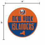 Rico Industries Nhl New York Islanders Classic Shape Cut Pennant - Home And Living Room D  Cor - Soft Felt Ez To Hang