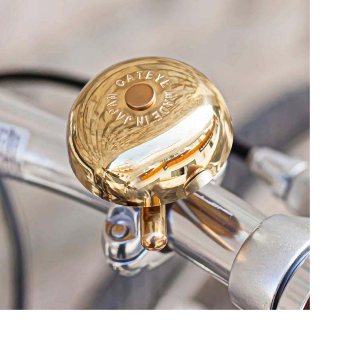 Cat Eye - Yamabiko Bike Bell, Gold