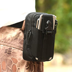Nucamper Tactical Molle Edc Waist Pouch Compact Bag, Multi-Purpose Utility Tactical Pouch Belt Cell Phone Holder For Workout Hik