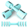 East Mount Adjustable Dumbbell Set Of 2,Hand Weights Sets For Women, 4 Kinds Of Weight Adjustment 2Lb 3Lb 4Lb 5Lb,Suitable For W