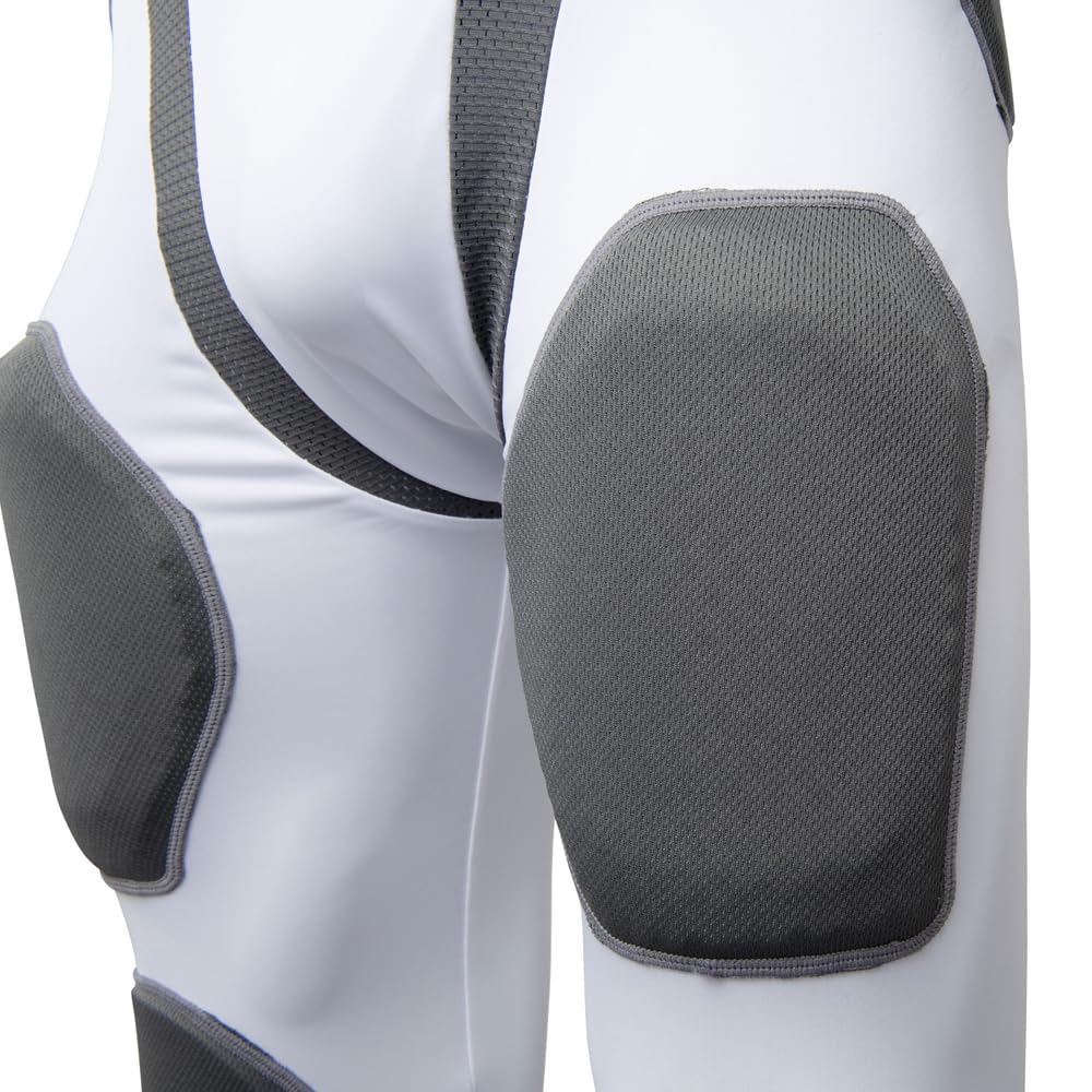 Champro Man-Up 7-Pad Integrated Youth Girdle White ,Medium