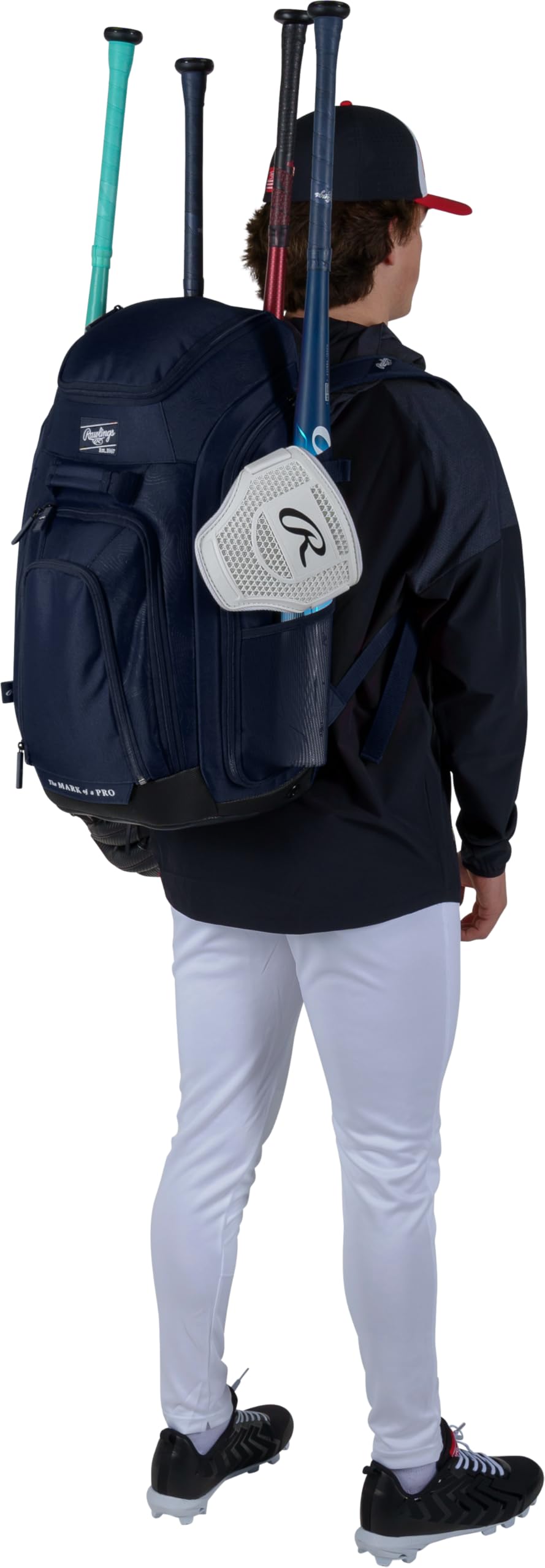 Rawlings | LEGION 2.0 Players Backpack | Baseball/Softball | NAVY