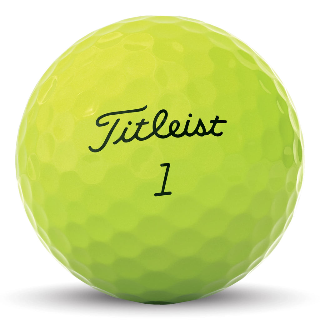 Titleist Tour Soft T4113S-J Unisex Golf Ball, Yellow